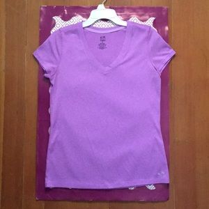 Champion C9 Athletic Gym Workout Pink/Purple Shirt sz Med